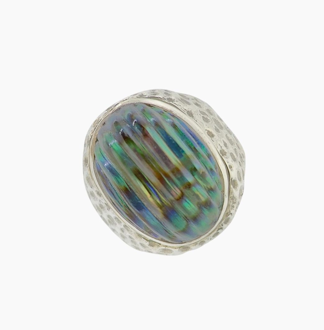 Stone Triplet Gemstone Ring